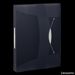 Teczka z gumką ESSELTE VIVIDA 40mm czarna 624049