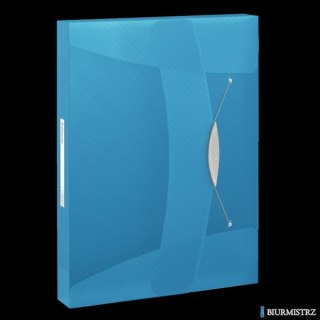 Teczka z gumką ESSELTE VIVIDA 40mm niebieska 624047