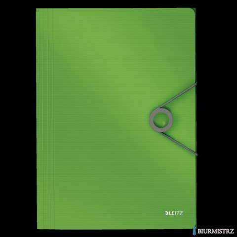 Teczka z gumką PP LEITZ SOLID A4 jasnozielona 45631050