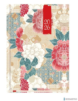 Terminarz Popularny A5 2026 Michalczyk i Prokop T-209F-04 kalendarz 1 tydzień na 2 stronach