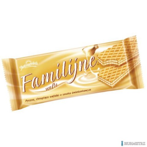 Wafle FAMILIJNE Śmietankowe 180g JUTRZENKA