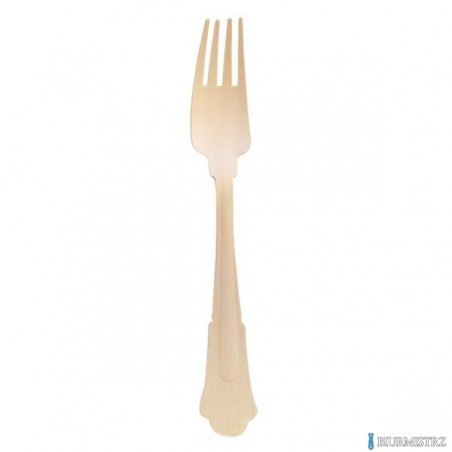 Widelec drewniany 100 szt. 16,5 cm 39012