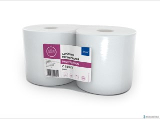 Czyściwo PROFESSIONAL 250/2 250m 2warstwy celuloza (op. 2szt.) ELLIS 0802