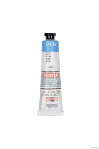 Farba akrylowa 162710 cyjan 0405 40ml.KOH-I-NOOR