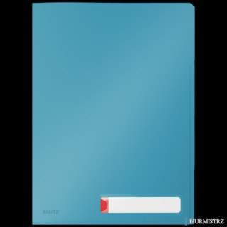 Folder A4 z 3 przegródkami Leitz Cosy, niebieska 47160061