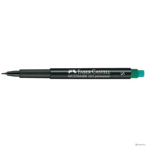 Foliopis z gumką OHP MULTIMARK S 0.4 zielony FABER-CASTELL FC152363