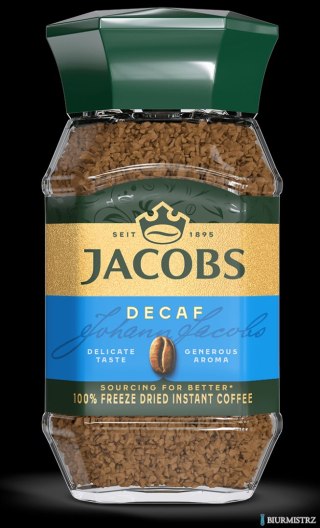 Kawa JACOBS KRONUNG DECAF bezkofeinowa 100g rozpuszczalna
