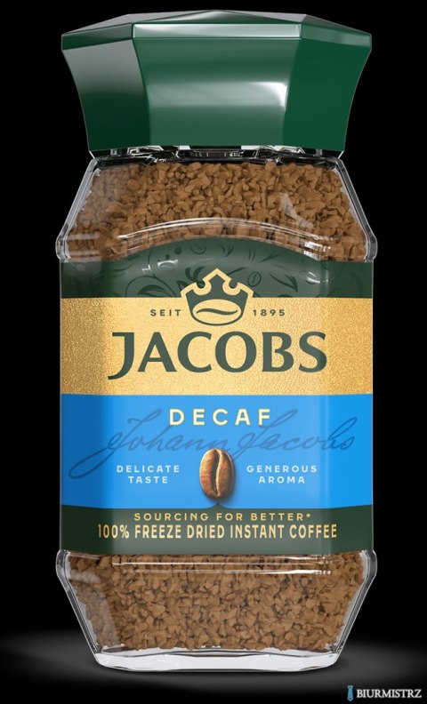 Kawa JACOBS KRONUNG DECAF bezkofeinowa 100g rozpuszczalna