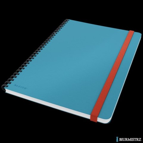 Kołonotatnik Leitz Cosy, B5, kratka, niebieski 44840061