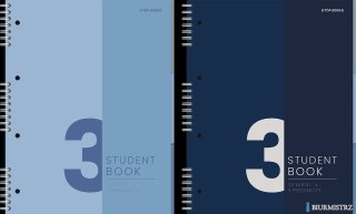 Kołozeszyt Top Studentbook 2SPI B5 100 kartek 70 g kratka 3 przekładki 40017952
