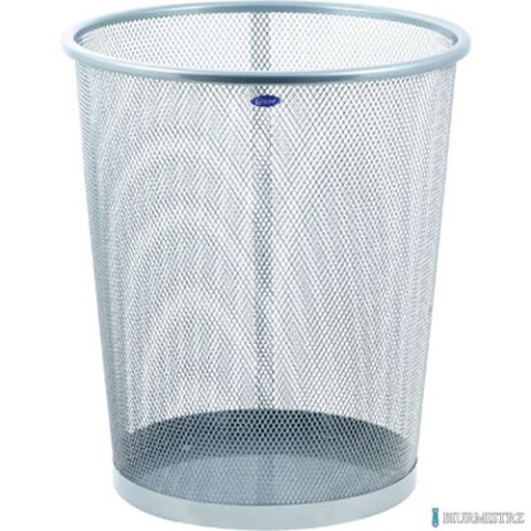 Kosz na papier siatka 12l srebrny GR-020 GRAND 120-1128