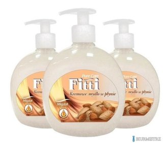 Mydło w płynie z dozownikiem FITTI 500 ml migdał *93176