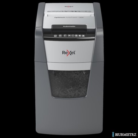 Niszczarka Rexel Optimum AutoFeed+ 130X, (P-4), 130 kartek, 44 l kosz, 2020130XEU
