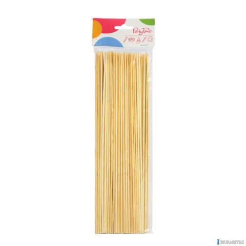 Patyczki drewniane do szaszłyków (100) 503122 TITANUM