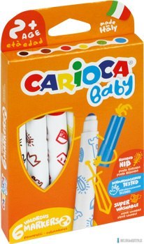 Pisaki CARIOCA MAXI POINT 6kol., od 2-roku życia 160-1970