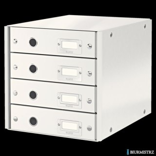 Pojemnik z 4 szufladami LEITZ C&S biały 60490001