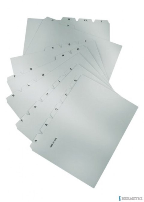 Przekładka HAN PP A5 do kartoteki (25) szare 985-13