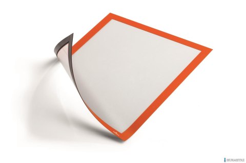 Ramka magnetyczna A4 pomarańczowa (5szt.) DURABLE 486909