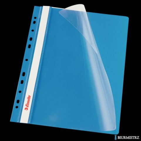 Skoroszyt wpinany ESSELTE niebieski 13586 10szt. w folii