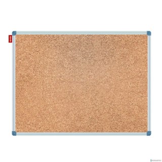 Tablica korkowa MemoBe, rama aluminiowa srebrna, Classic, 120x90cm MTC120090.00.02.03