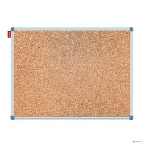 Tablica korkowa MemoBe, rama aluminiowa srebrna, Classic, 120x90cm MTC120090.00.02.03