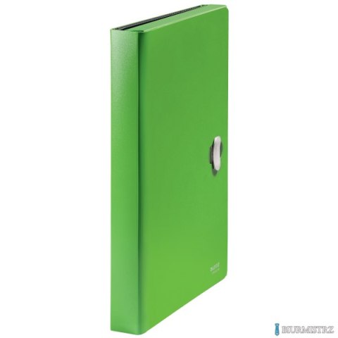 Teczka z przegródkami Leitz Recycle A4 PP, zielona 46240055