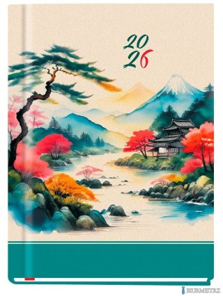 Terminarz MARTA B6 2026 Michalczyk i Prokop T-215F-04 120x165mm kalendarz 1 tydzień na 2 stronach