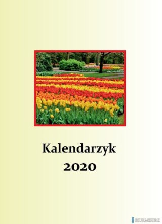 Terminarzyk A7 kieszonkowy, okładka kartonowa M8 BESKIDY