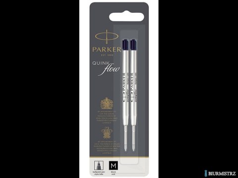 Wkład do długopisów QUINKFLOW czarny M (2 szt.) 1950372 SALE