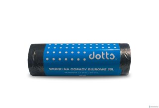 Worki na śmieci 35l 50szt. DOTTS standard (HDPE) 7mic czarne