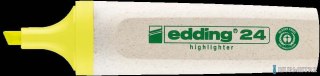 Zakreślacz ekologiczny EDDING żółty 24/005/z ed (X)