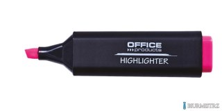 Zakreślacz fluorescencyjny OFFICE PRODUCTS, 1-5mm (linia), różowy 17055211-13