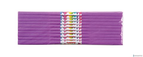 Bibuła marszczona 50x200cm, fioletowa, 10 szt., HAPPY COLOR, HA 5020-6