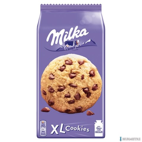 Ciastka MILKA COOKIES XL CHOCO 184g