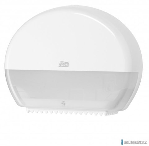 Dozownik TORK do papieru toaletowego JUMBO biały 680000