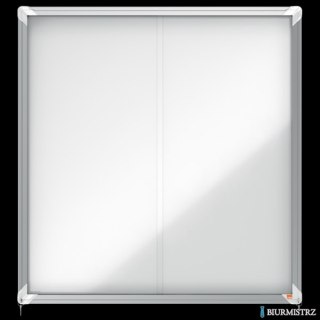 Gablota magnetyczna zewnętrzna Nobo Premium Plus 12xA4 (drzwiczki przesówne) 1902570