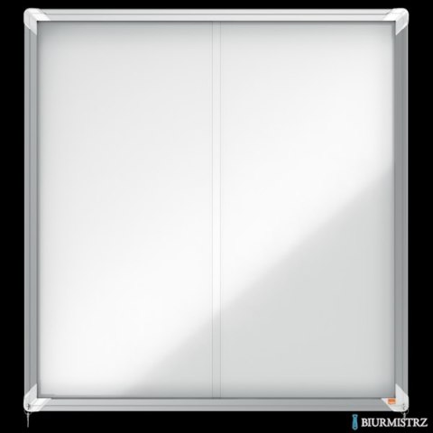 Gablota magnetyczna zewnętrzna Nobo Premium Plus 12xA4 (drzwiczki przesówne) 1902570