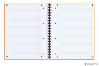 Kołonotatnik A4 80 kartek, linia / tagi, INTERNATIONAL, OXFORD, 100104036