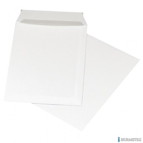 Koperty z taśmą silikonową OFFICE PRODUCTS, HK, C4, 229x324mm, 90gsm, 10szt., białe