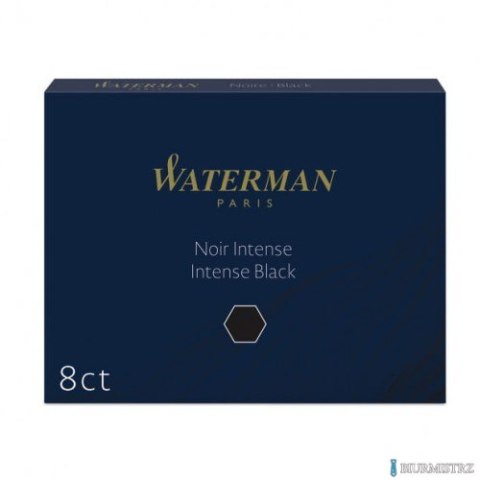 Naboje standard WATERMAN (8szt.) czarny, S0110850