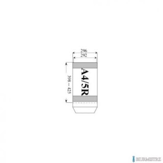 Okładka książkowa A4/5R regulowana wys.wew.292mm (25) D&D