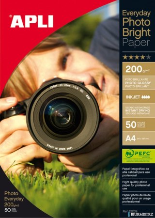 Papier FOTO A4 200g (50)12239 EVERYDAY APLI