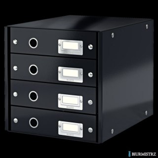 Pojemnik z 4 szufladami LEITZ C&S czarny 60490095