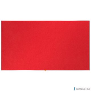 Tablica_ filcowa Nobo, panoramiczna 85null, czerwona ( 188,9 x 106,6 cm ) 1905313