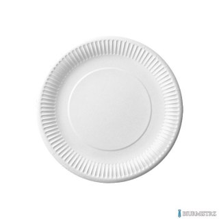 Talerz papierowy biały śr.15cm (100) 7500015
