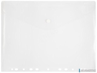 Teczka kopertowa A4 z europerforacją bezbarwna Penmate TT8055