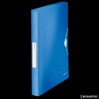 Teczka z gumką LEITZ WOW 30mm 250k A4 niebieska 46290036
