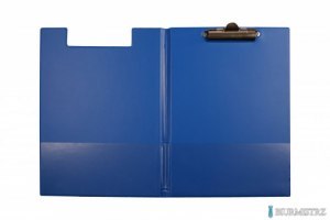 Teczka z klipem DOTTS A4 granatowa KH-DOT-04-02