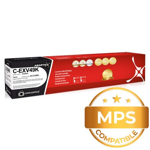 Toner Asarto do Canon C-EXV49K | 8524B002 | 36000 str. | black