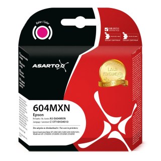 Tusz Asarto do Epson 604MXN | C13T10H34010 | 400 str. | 7ml | magenta